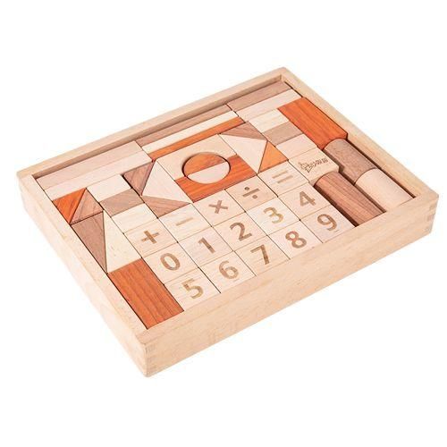 48Pcs/Set Wooden Building Blocks Toy Children Toy