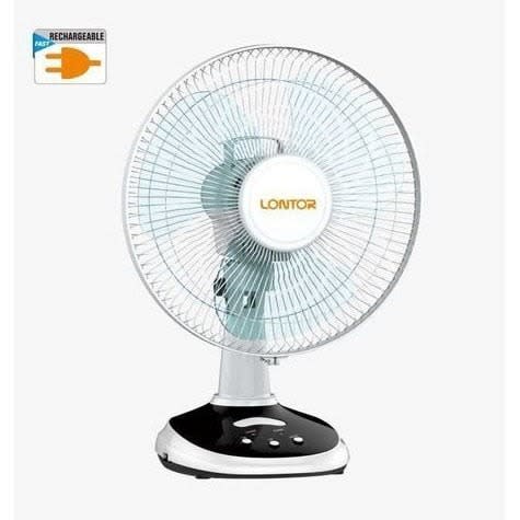 Rechargeable Table Fan - 12-inches