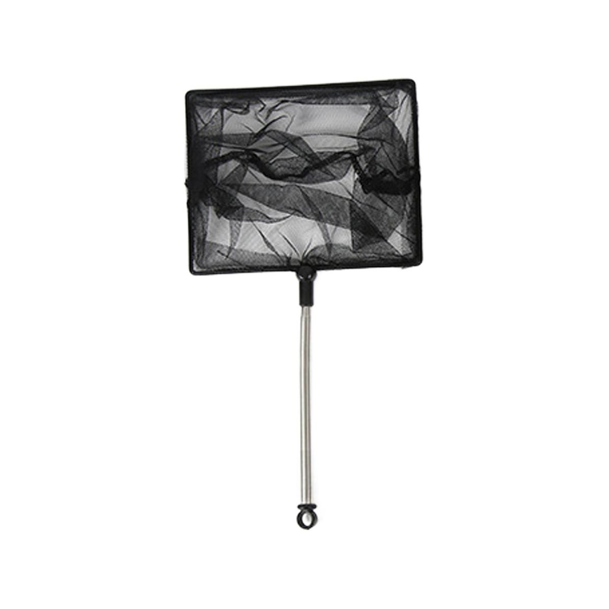 Stainless Steel Fishing Net Retractable Handle Durable Catching