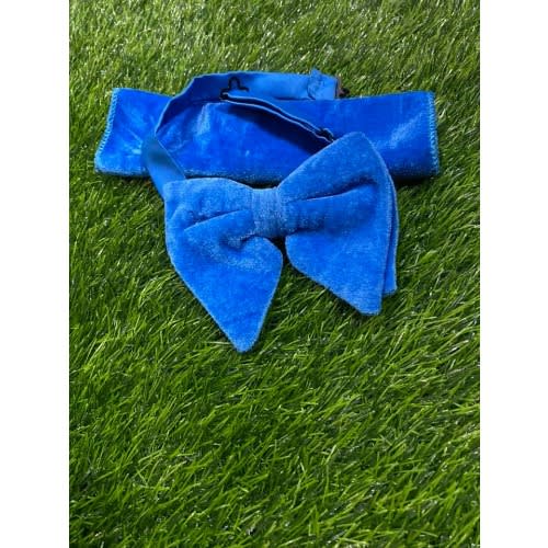 Simple Classic Sky Blue Men's Bow Tie