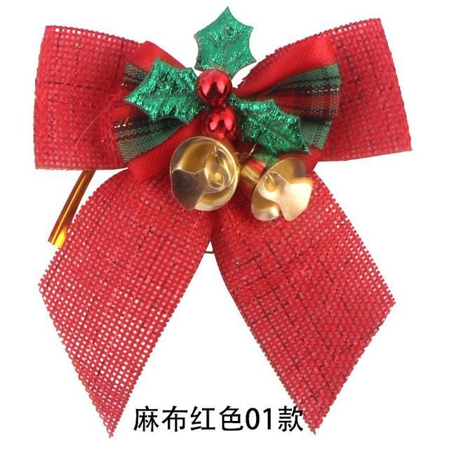 Bowknot Christmas Ornaments Christmas Tree Pendant