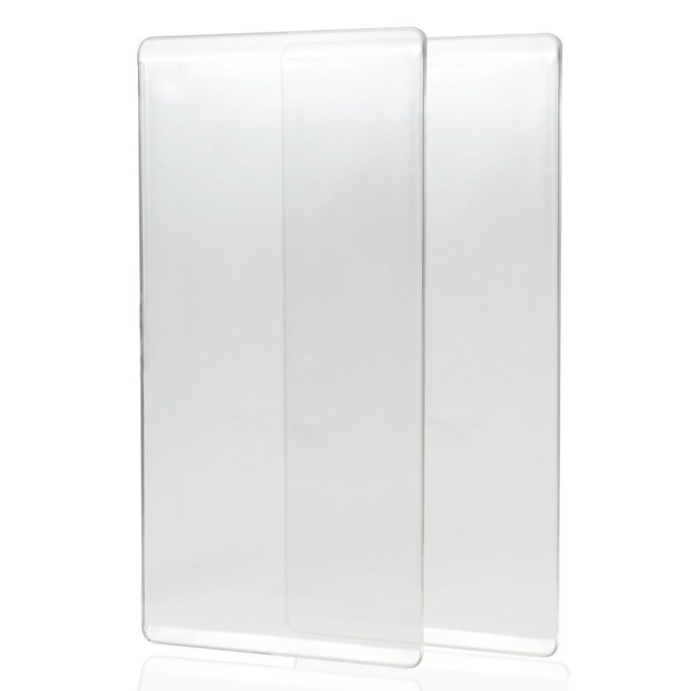 2pcs Mini Hand Crank DIY Paper Embossing Machine Stencil