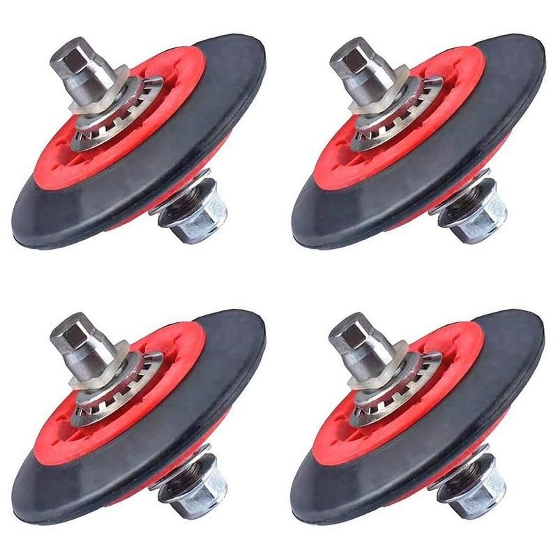 4 Pack of 4581EL2002C Dryer Drum Roller Assembly Fit for LG,