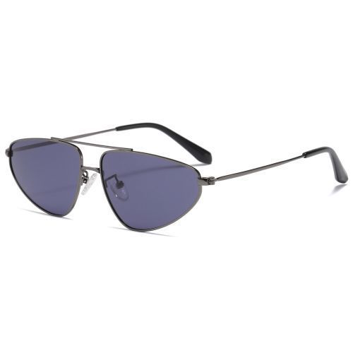 Polarized Sunglasses Triangle Metal Frame Sun Glasses Shades