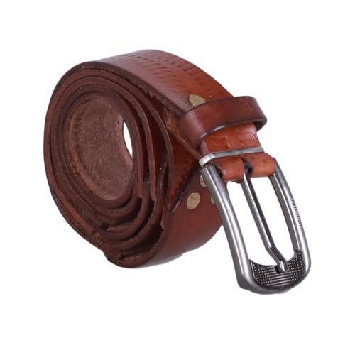 Leather Belt  - Brown