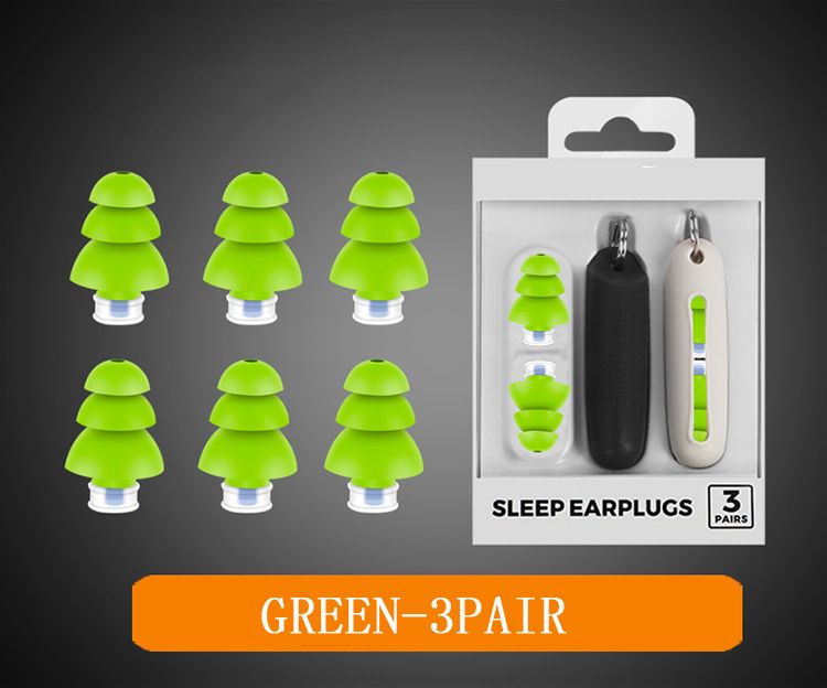 ZOHAN 3pairs Ear Protector Anti-noise Earplugs Ear Saver