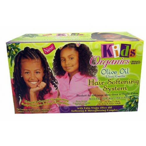 Olive Oil Hair Softening System For Kids
