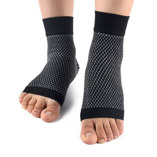 Elastic 30mmhg Compression Socks For Plantar Fasciitis Relief Arch Support