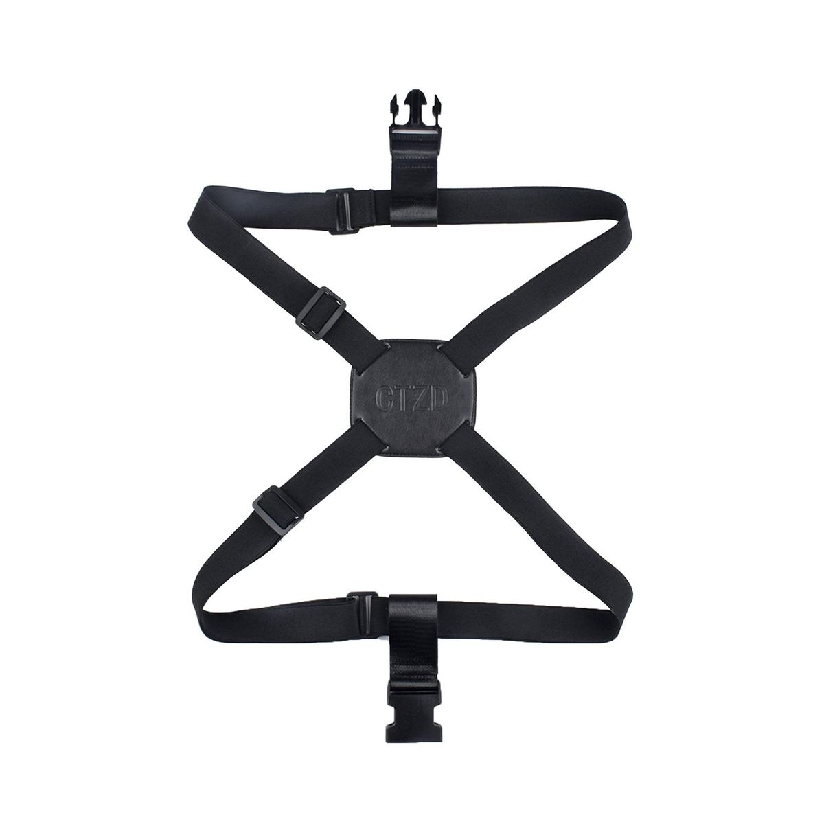 Secure Travel Luggage Strap Elastic Belt for Suitcase Telescopic Bag Black