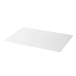 Skvallra Desk Pad, White/transparent 38x58 Cm
