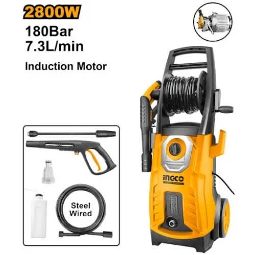 Hpwr28008 High Pressure Washer - 2800w - 180bar