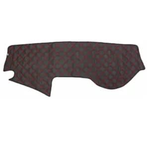 Lexus Rx330 Draft Dashboard Mat - Red And Blackm