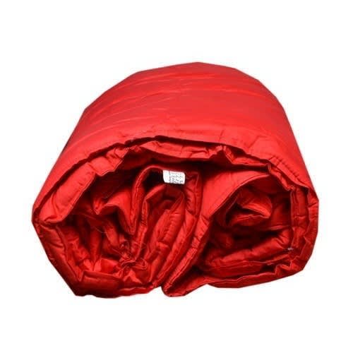 Plain Duvet with Four pillow Cases - Red