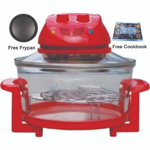 Halogen Convection Oven With Free Cook Book & Frypan