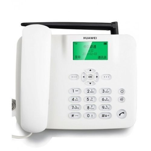 GSM Desk Phone With Sim Card Slot And Fm Radio