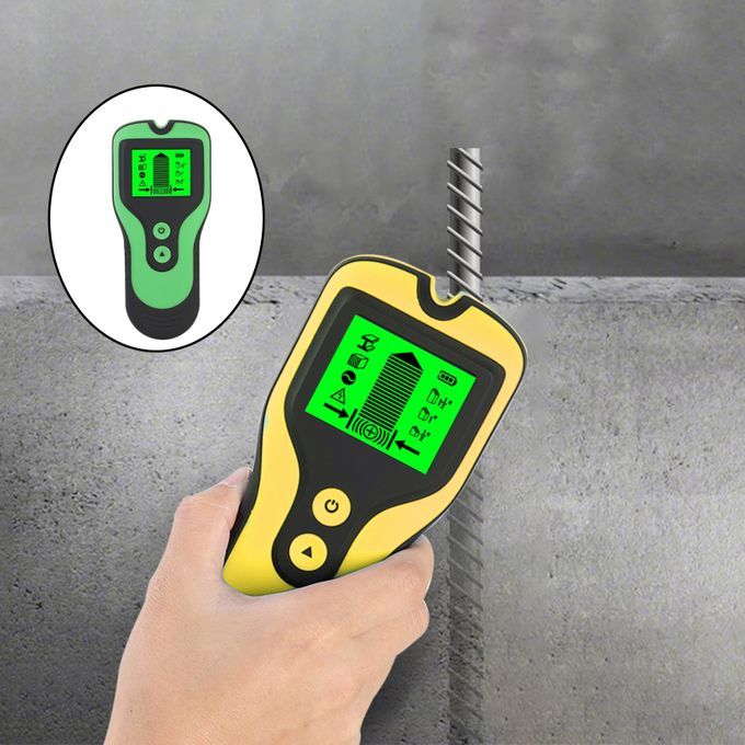 Electronic Stud Detector Wood AC Wire Metal Studs Detection Green