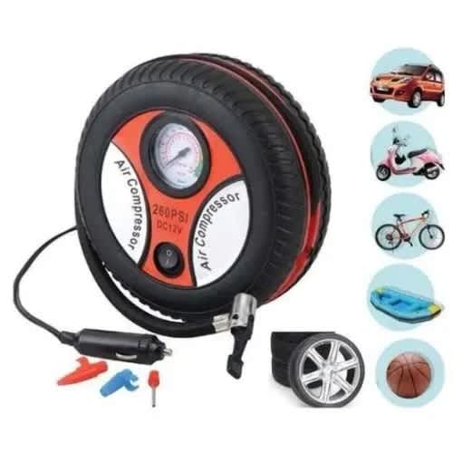 Portable Mini Air Compressor - Auto Pump Car Tyre Inflator - Dc12v