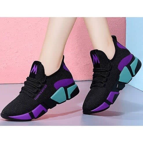 Ladies' Light Sports Sneaker -  Multicolor