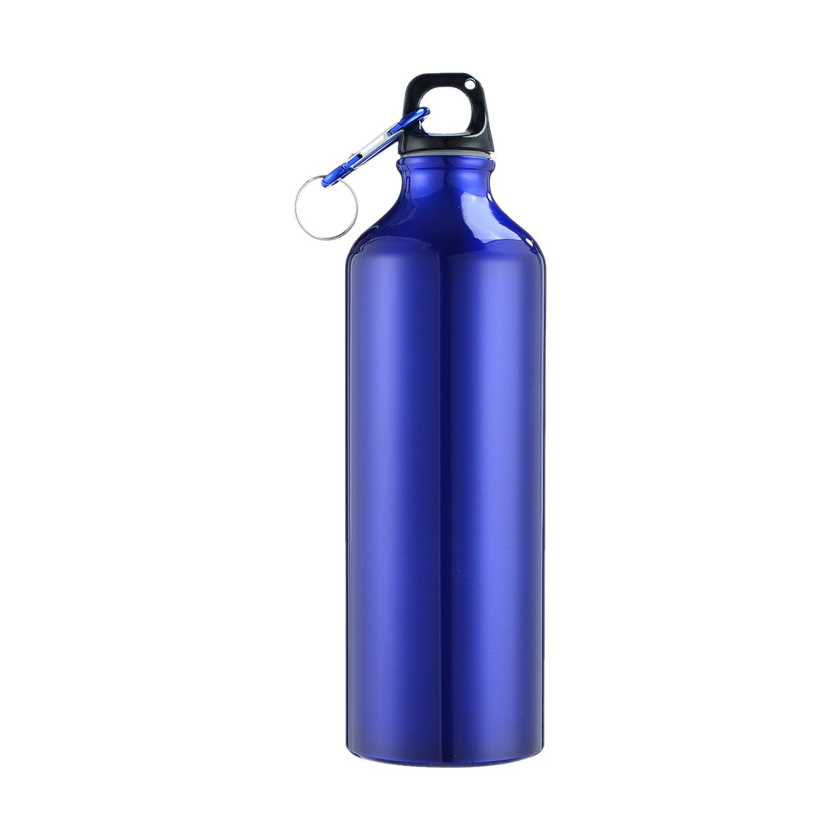 750mL Water Bottles With Carabiner Portable Aluminum Water