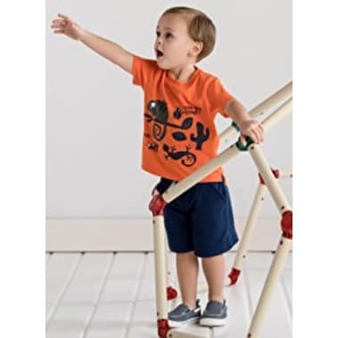 Graduates Baby Boys' Short Sleeve Top - Orange