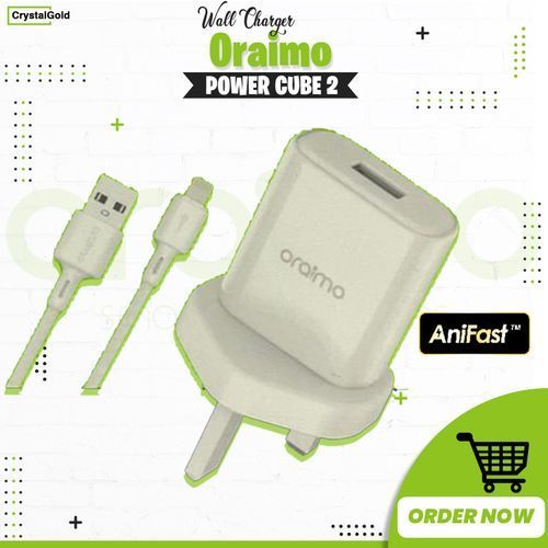 2.0A Fast IPhone UK Type Charger Kit + Fast Charge Cable