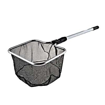 Multipurpose Metal Fish Net - 14" X 14" Net Space - 5ft - Stretchable Long Handle