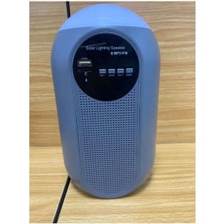 Solar Lighting Bluetooth Speaker/mp3/fm With Led Light