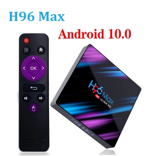 H96 Max Android Internet TV Box 4GB RAM 32GB ROM