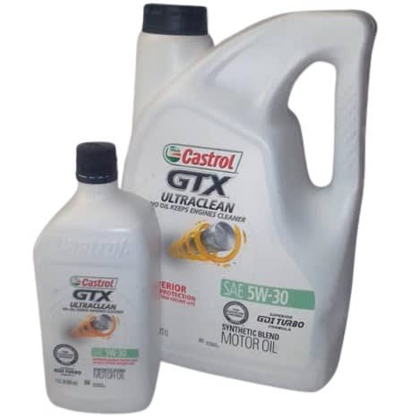 GTX Ultraclean Fully Synthetic Motor Oil SAE 5W-30 - 6Litres(Platinum Package)