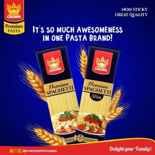 Crown Spaghetti Slim 500g-20pcs