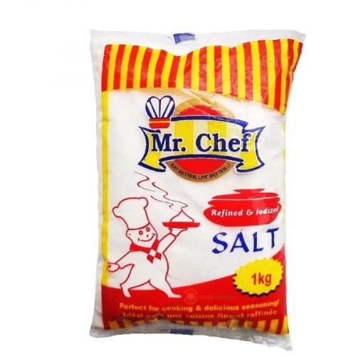 Mr Chef Cooking Salt - 1kg X 5pcs