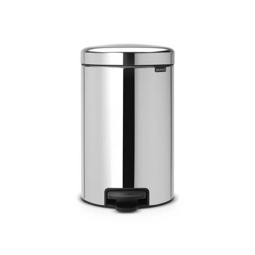 12 Litre Stainless Steel Step Bin