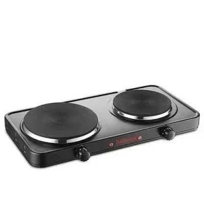 Electric Double Hot Plate - 2 Burners - 2000W