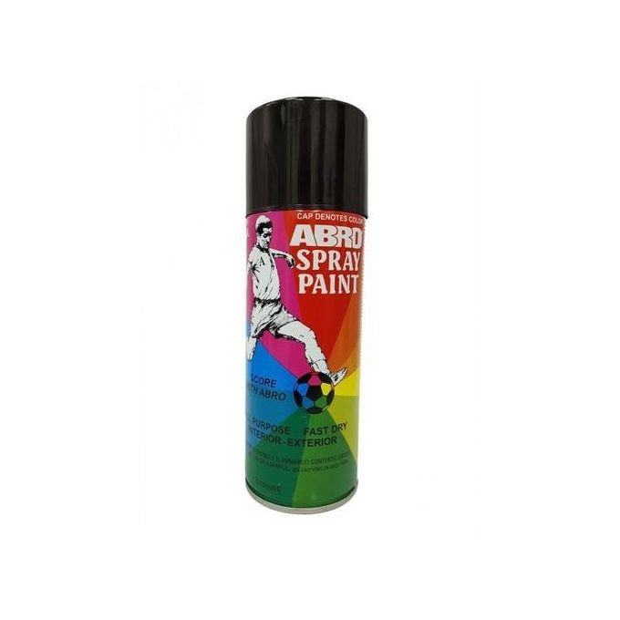 ABRO Aerosol Spray Paint- Black