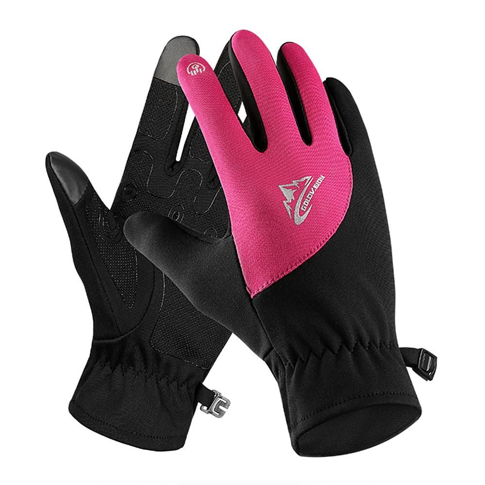 Winter Warm Gloves Men Women Sports Gloves with Thin Warm Lining For Cycling Camping Hiking Driving Fishing Mountaineering Skiing