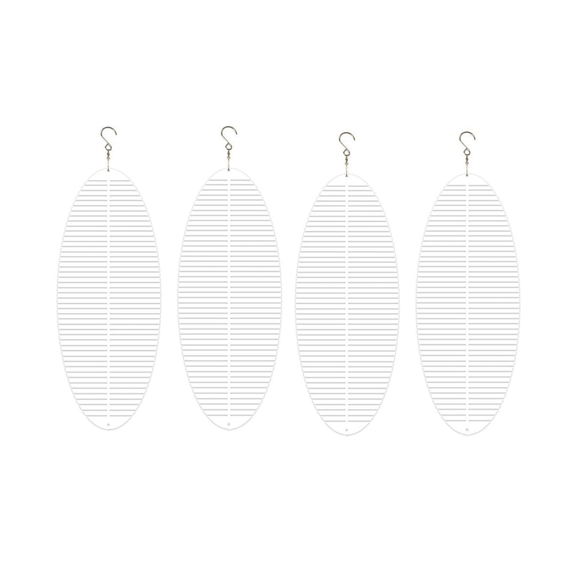 4Pcs Sublimation Wind Spinner Blanks 3D Wind Spinners