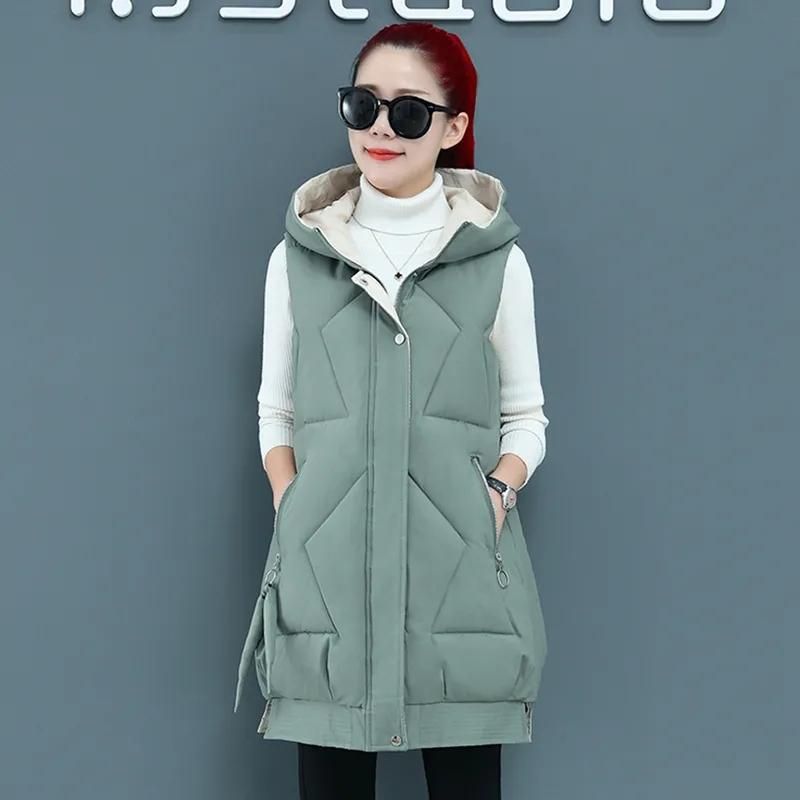 Sleep -free winter jacket, long coat with hood, cotton, padded, warm, clothing, novelty of
