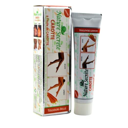 Nature Secret Carrot Oil Cream -  Black Spot Remover - 50g