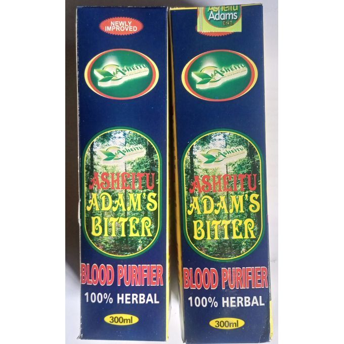 Asheitu Bitters Adams For Health - 2pcs