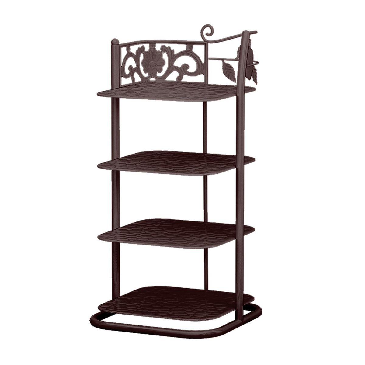 Multifunctional 4-layer Shoe Rack Shoe Shelf Iron Shoe