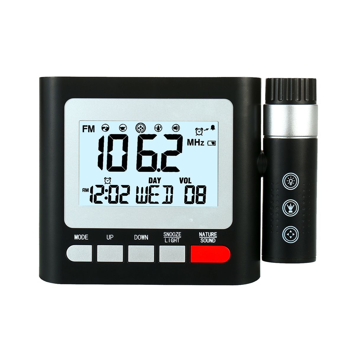 Projection Clock Digital Alarm Clock With Snooze Calendar