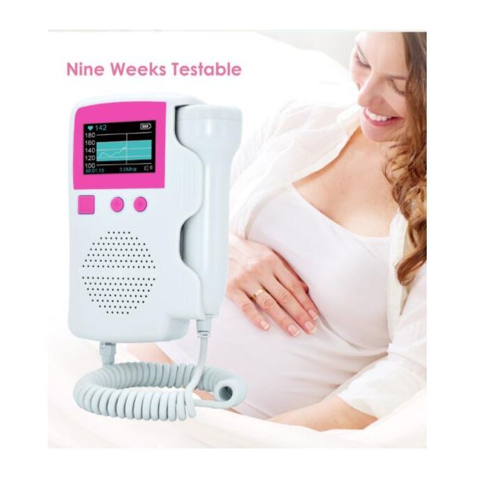 Doppler Fetal Detector Baby Heartbeat Pregnant Monitor