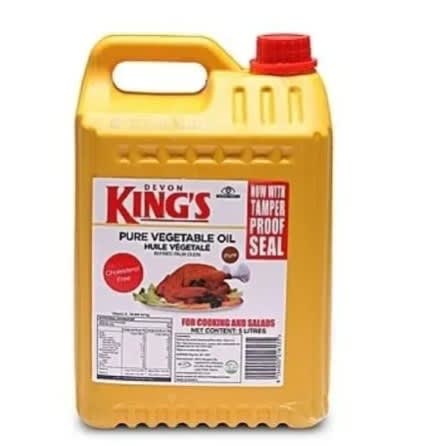 Pure Vegetable Cooking Oil - 5L