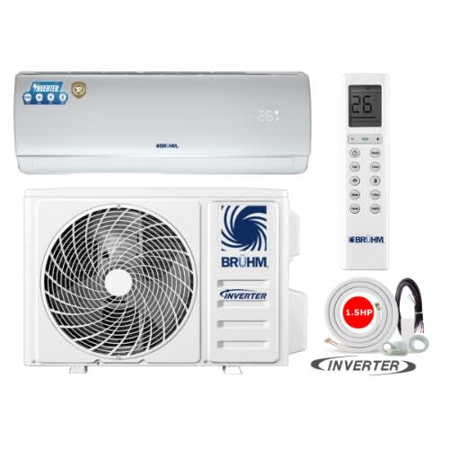 1.5hp Split Unit Inverter Air Conditioner + Installation Kit - 12000btu