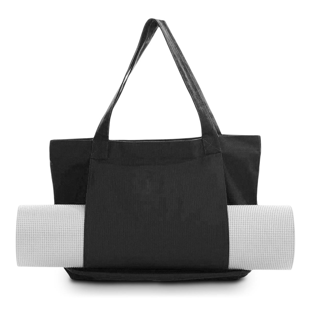 Gym Bag Portable Yoga Mat Storage Bag Black