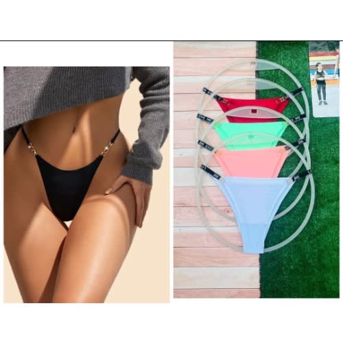 Ladies G-string Pant - 6 Pcs