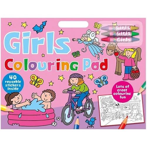 Girls Colouring Pad