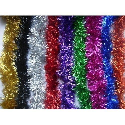 Christmas Tree Decoration - 12 Colors Tinsel Wreath