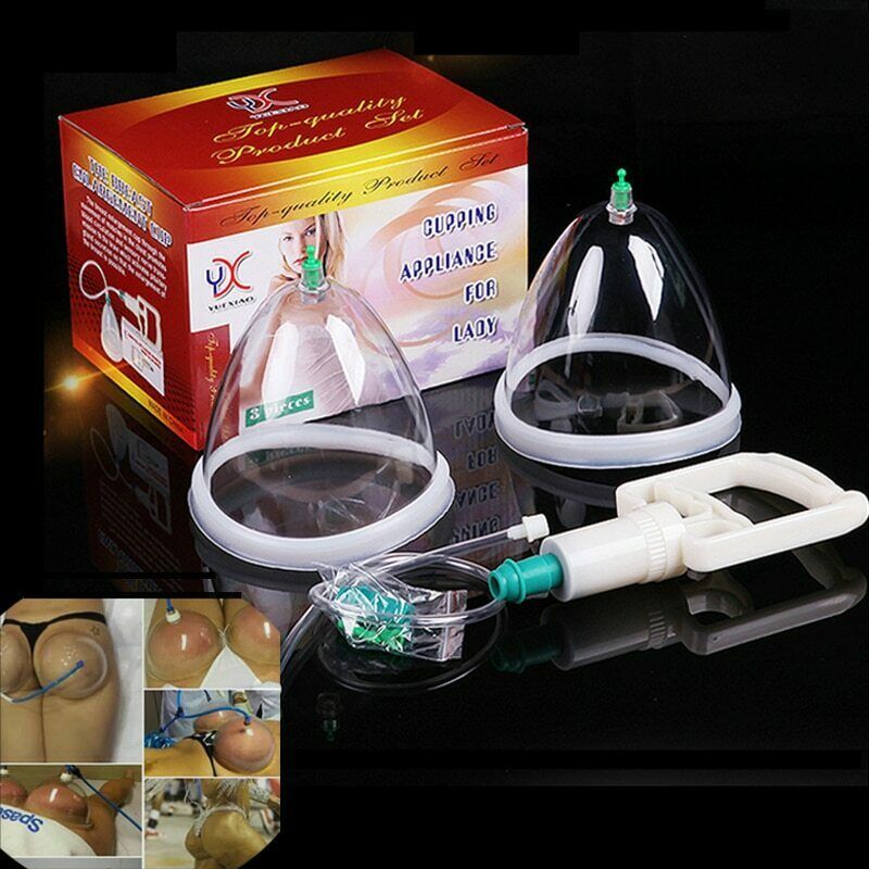 Breast Vacuum Suction Enhancement Cupping Lifting Tool & Chinese Suction Pump Buttocks Therapy Care Device Health Medicine