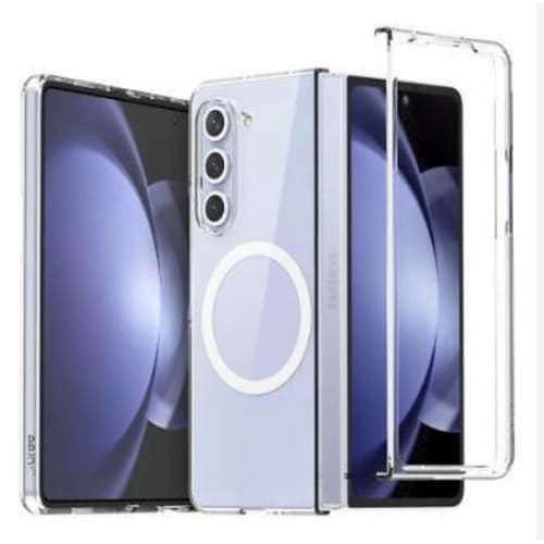Transparent Case Compatible With Magsafe Wireless Charger For Samsung Fold 6